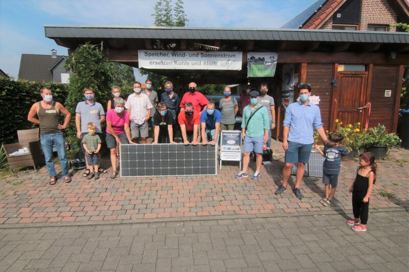 Solar-Party - Gruppenbild