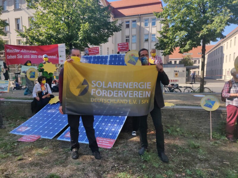 Gehen Sie uns aus der Sonne Herr Altmaier - Volker Quaschning - Samuel Krämer